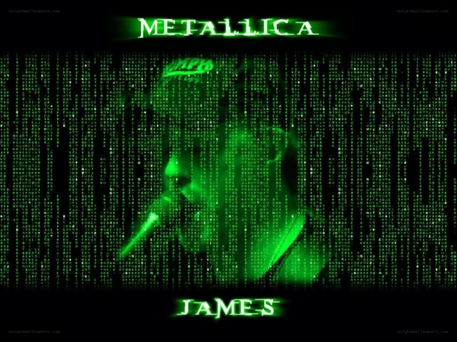 Metallica Matrix style artwork