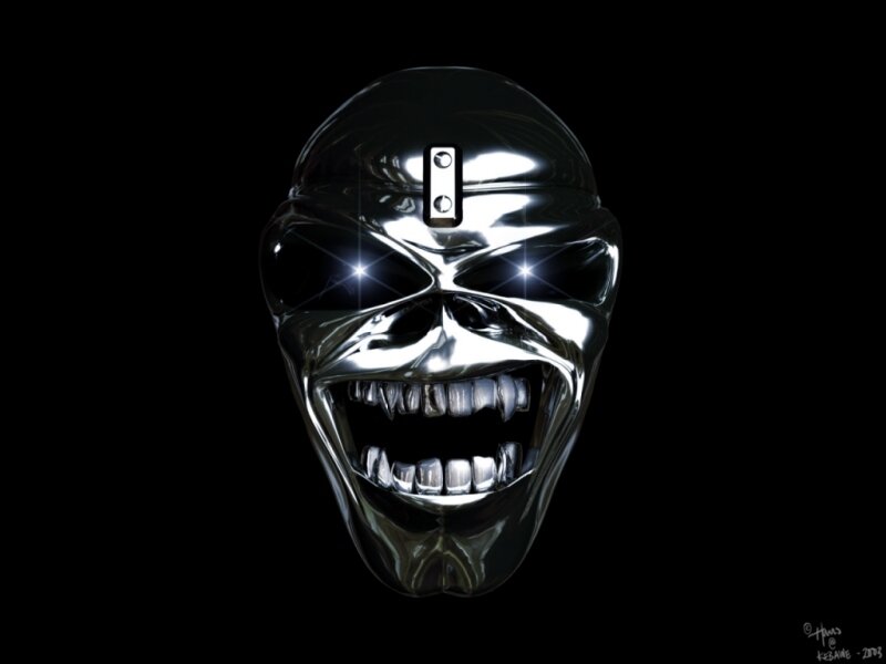 Metallica's iconic skull logo