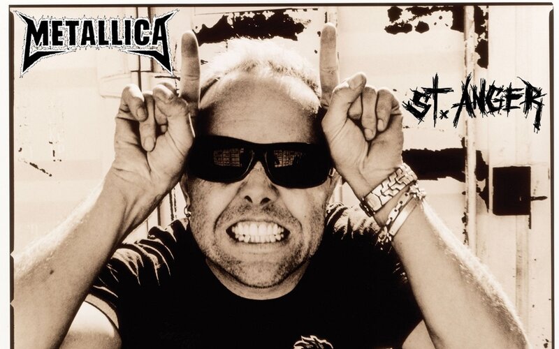 Metallica's St. Anger album cover