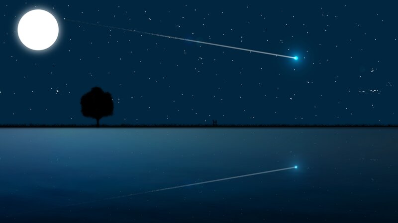 Meteor over Water