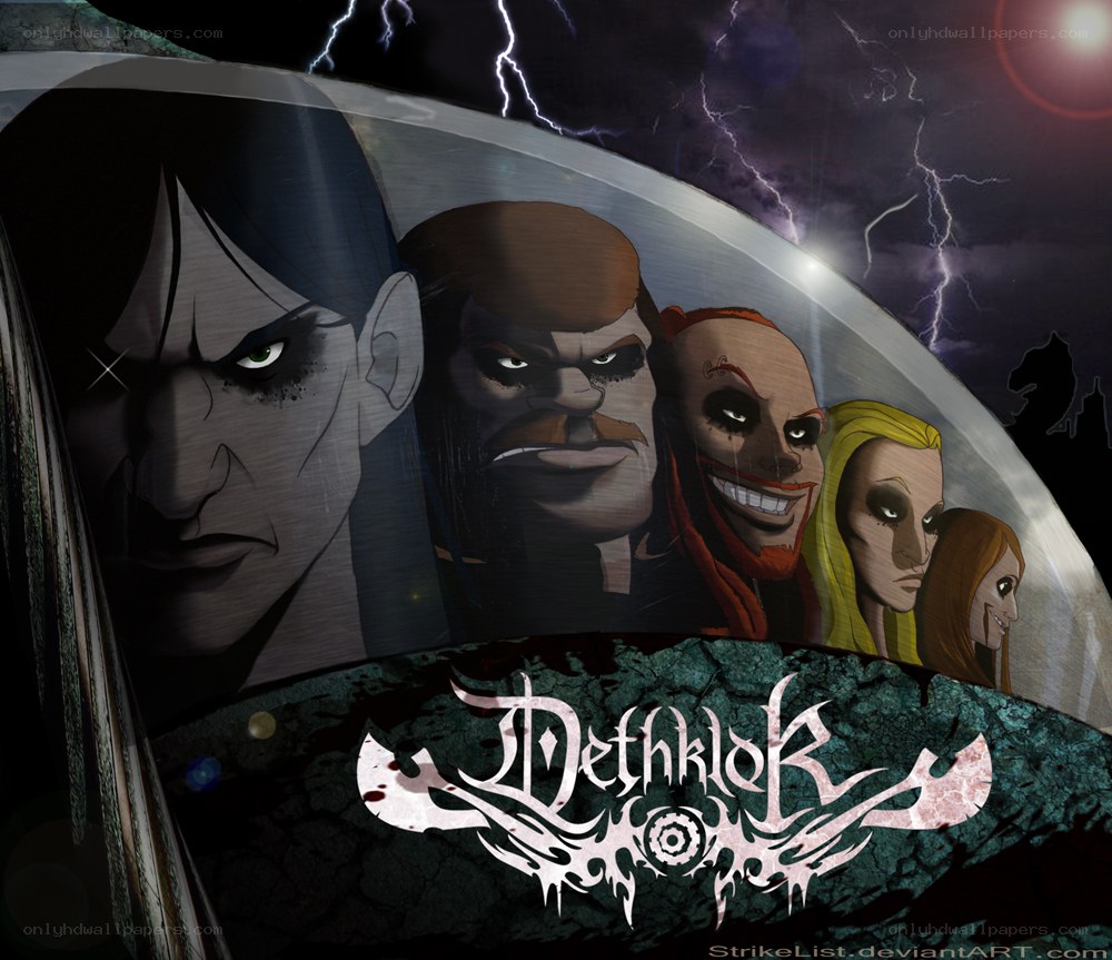 Methklok band artwork