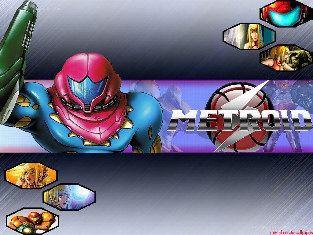Metroid game wallpaper
