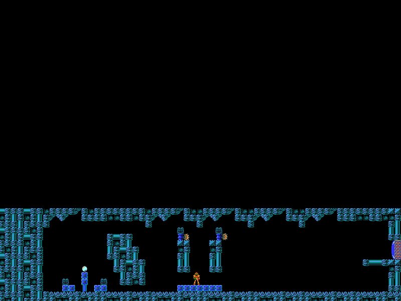Metroid gameplay screenshot