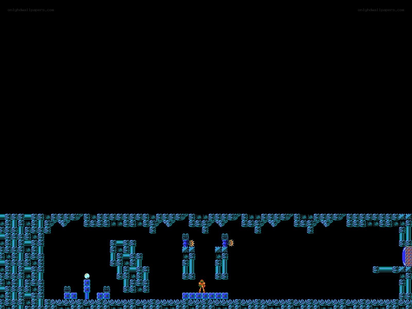 Metroid gameplay screenshot