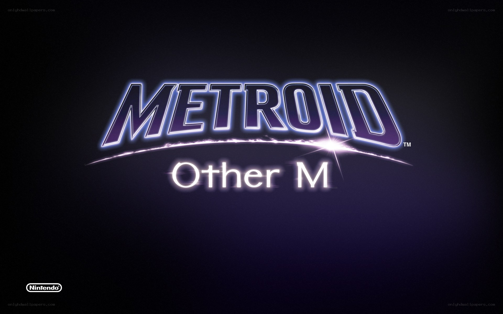 Metroid Other M title screen