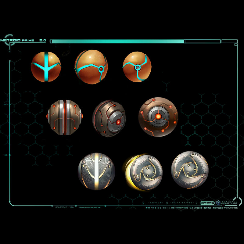 Metroid Prime 2.0 concept art