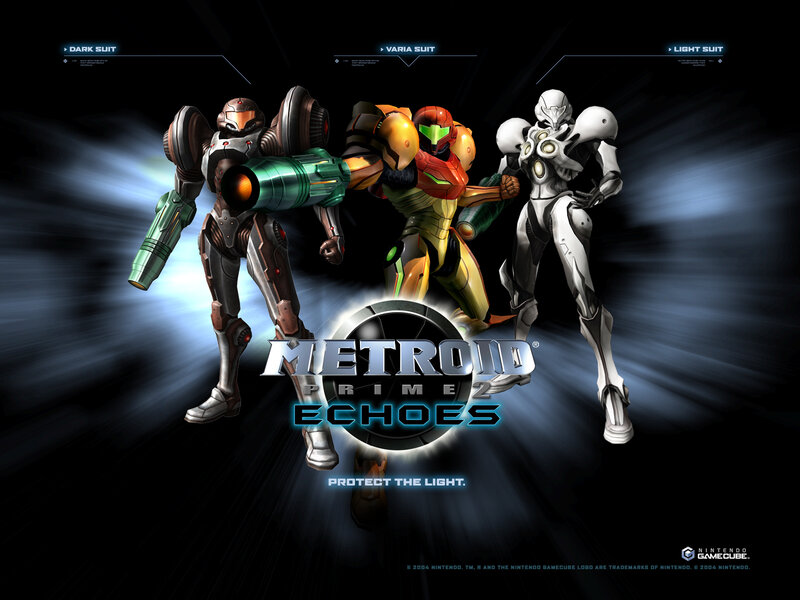 Metroid Prime 2 Echoes promotional art