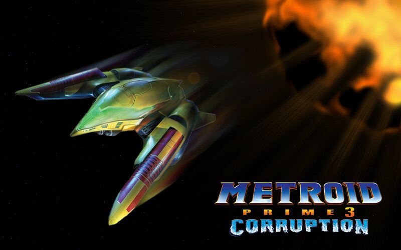 Metroid Prime 3 Corruption artwork