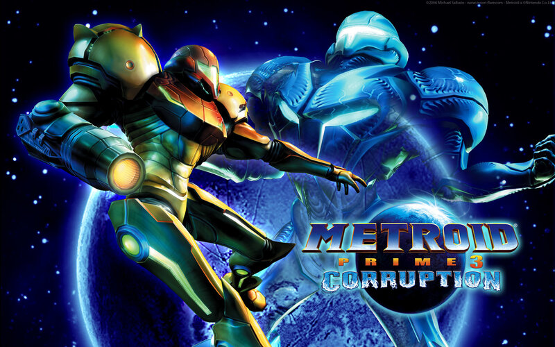 Metroid Prime 3 Corruption artwork