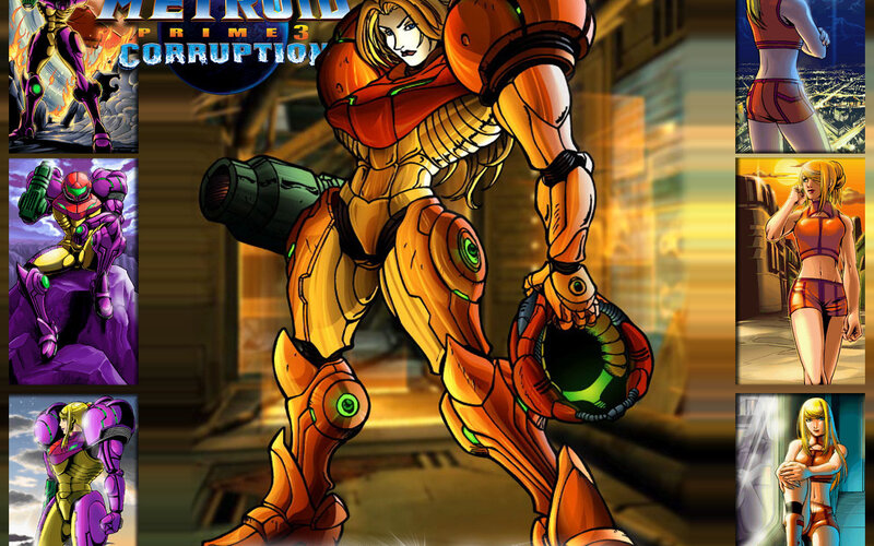 Metroid Prime 3 Corruption artwork