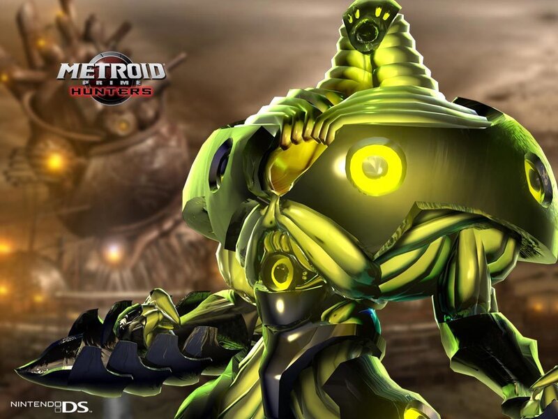 Metroid Prime Hunters artwork