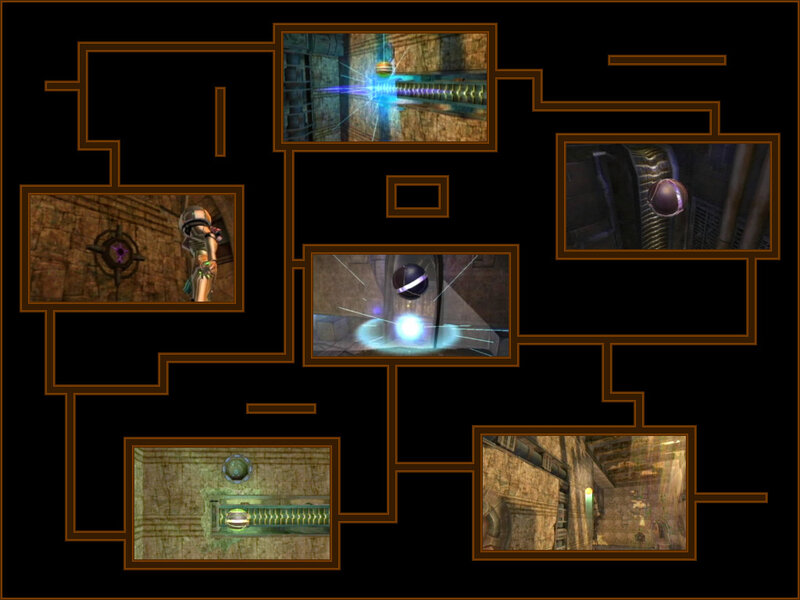 Metroid Prime map layout