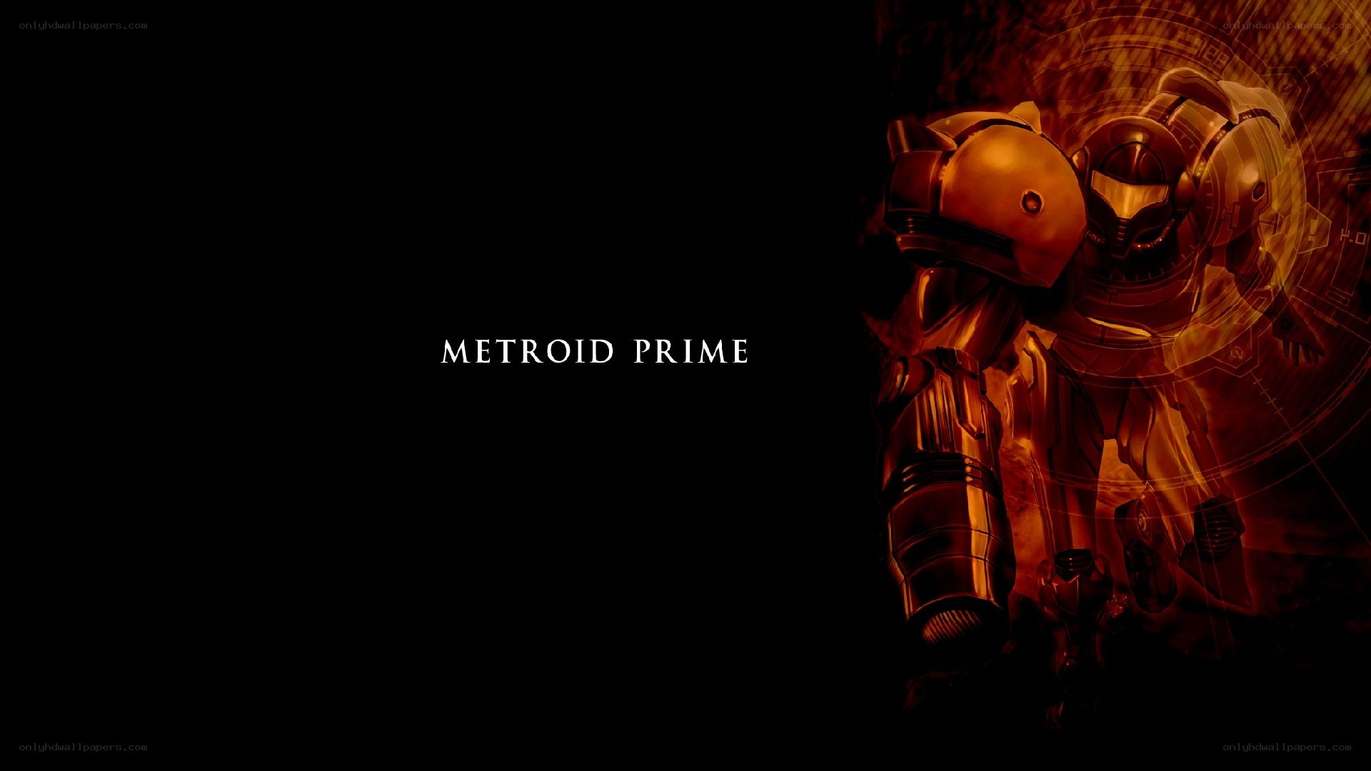 Metroid Prime title screen