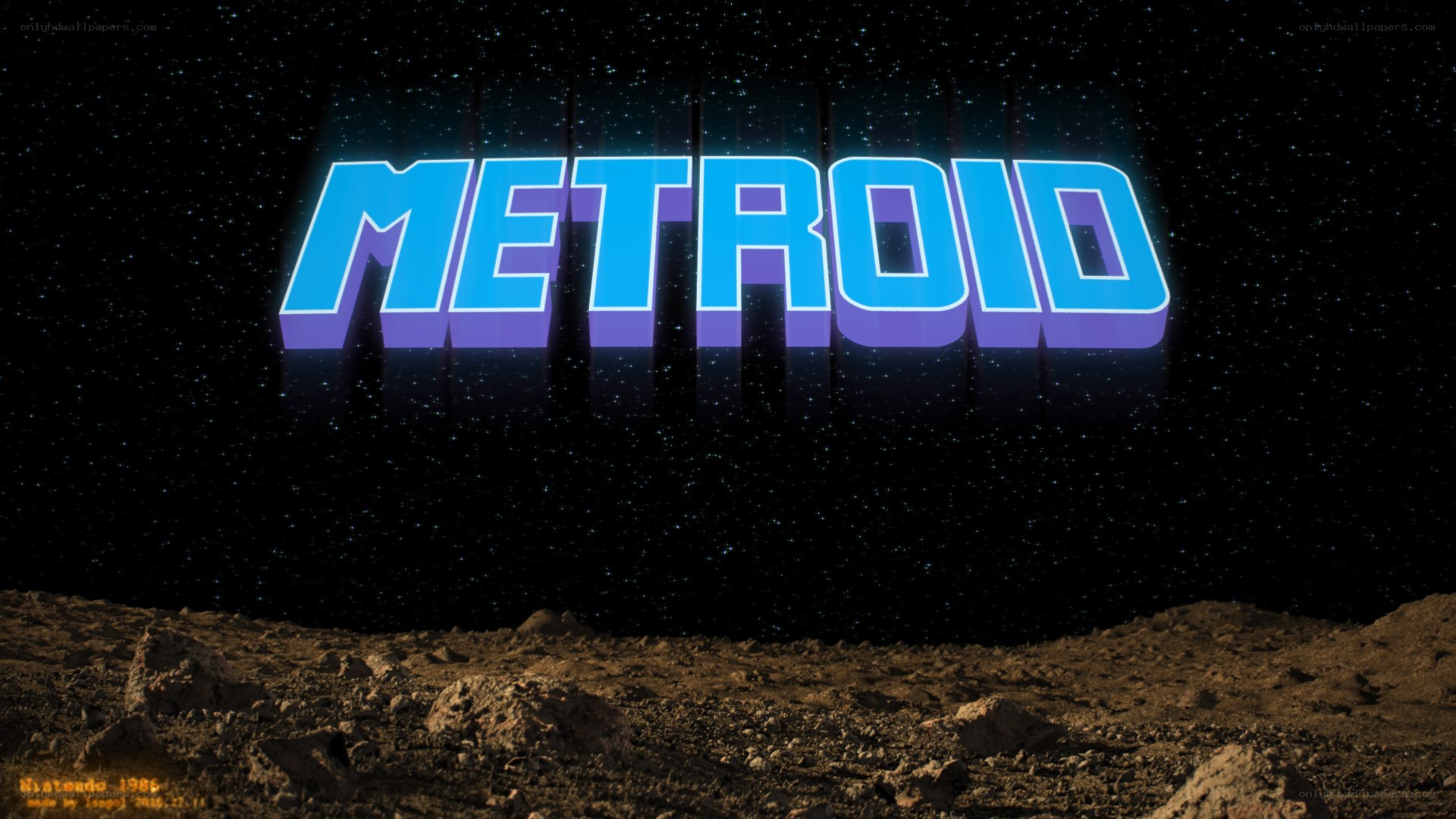 Metroid title screen