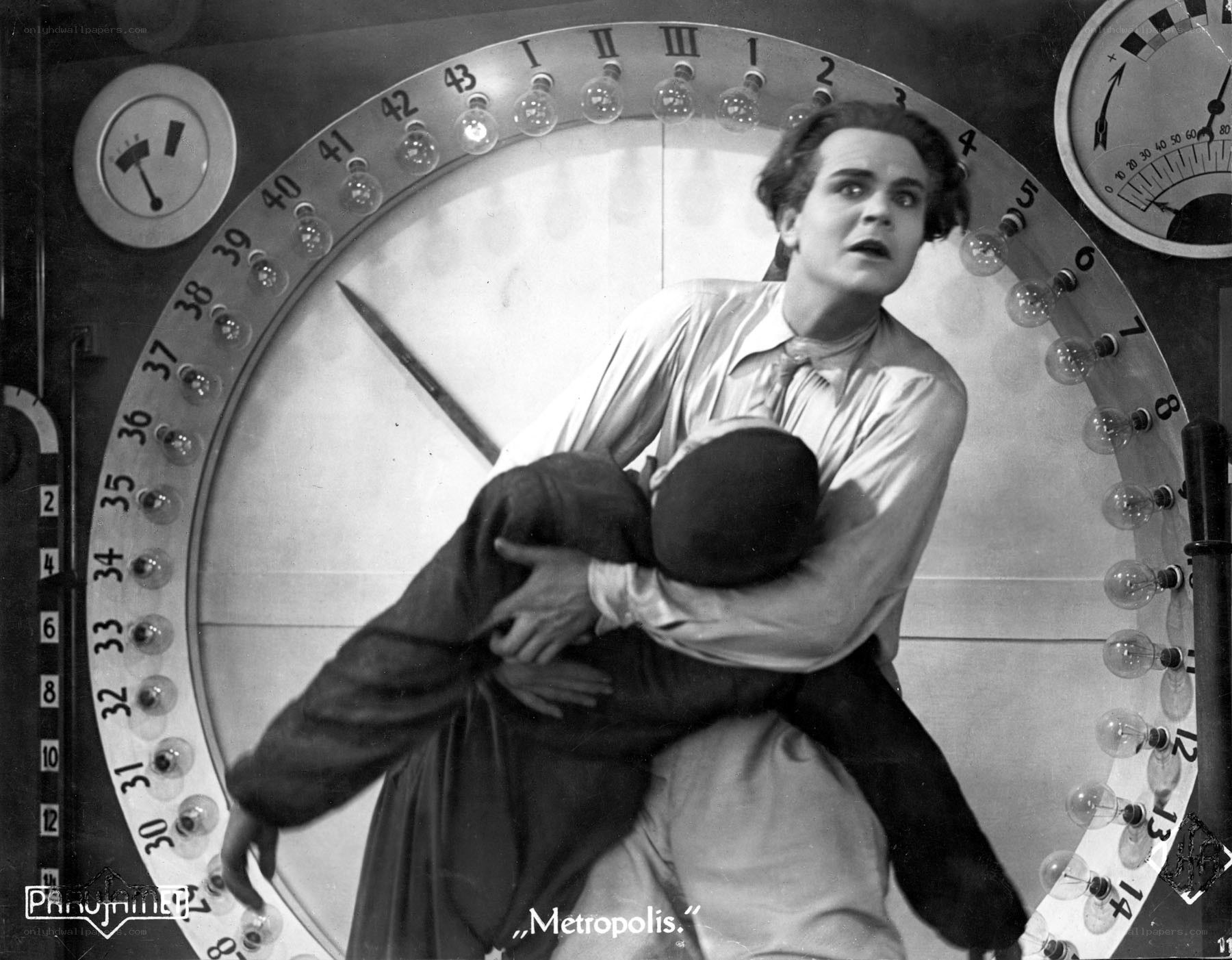 Metropolis film scene