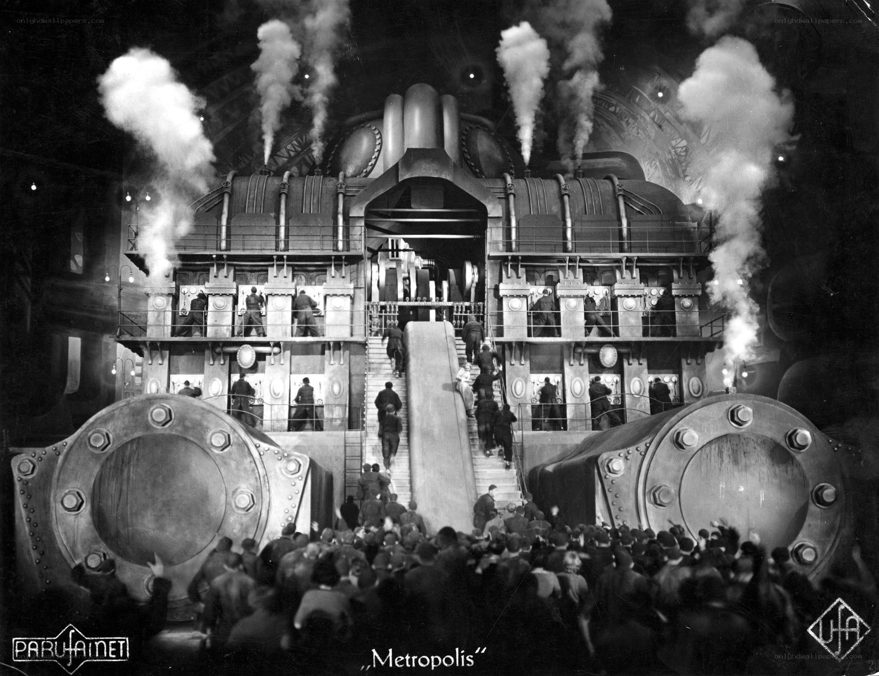 Metropolis film scene