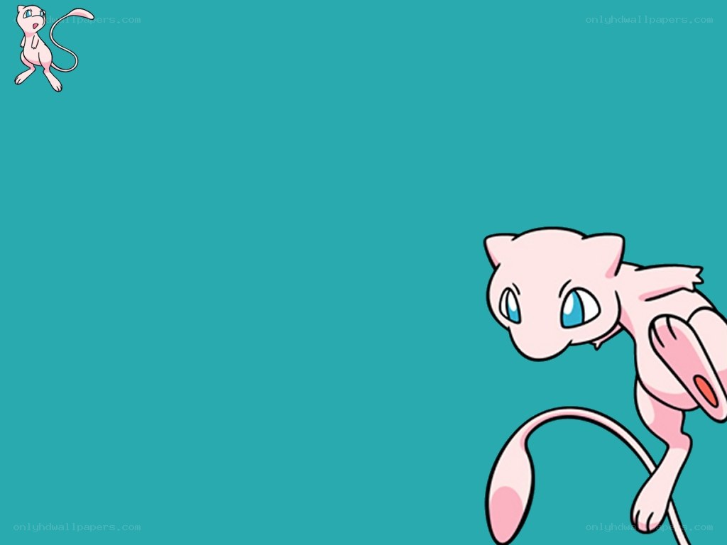 Mew and Mewtwo characters