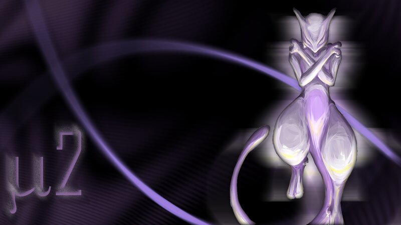 Mewtwo character art
