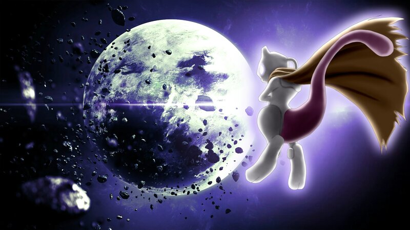Mewtwo in Space — Purple