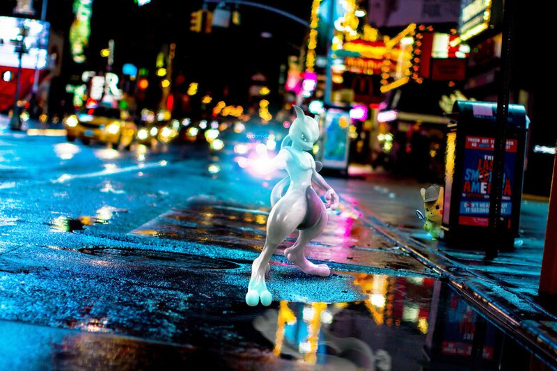Mewtwo on Wet Street