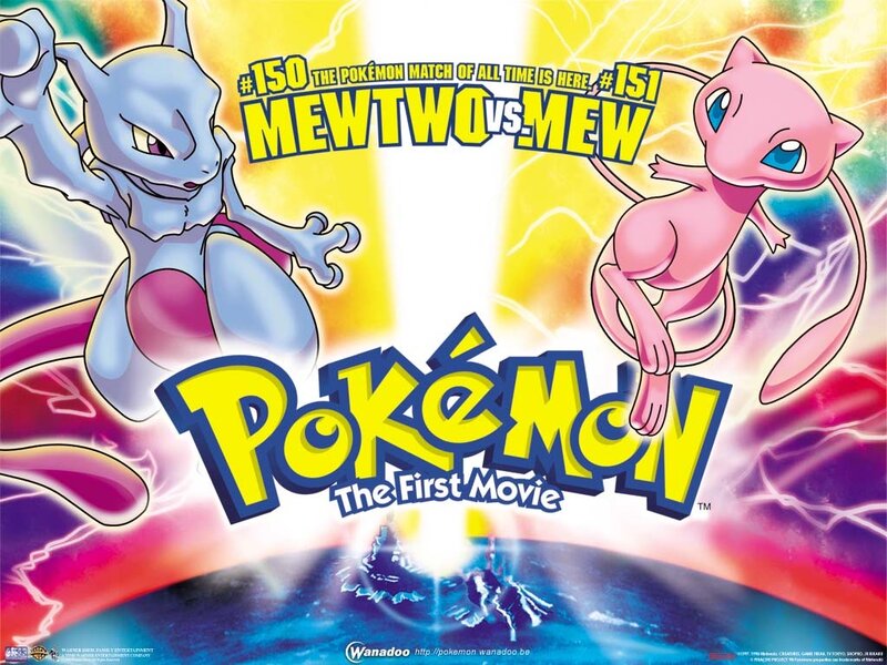 Mewtwo vs Mew movie poster