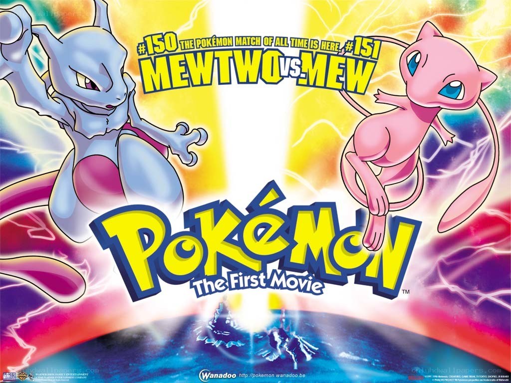Mewtwo vs Mew movie poster
