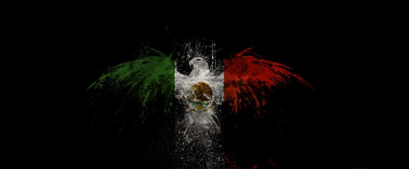 Mexican Flag Eagle