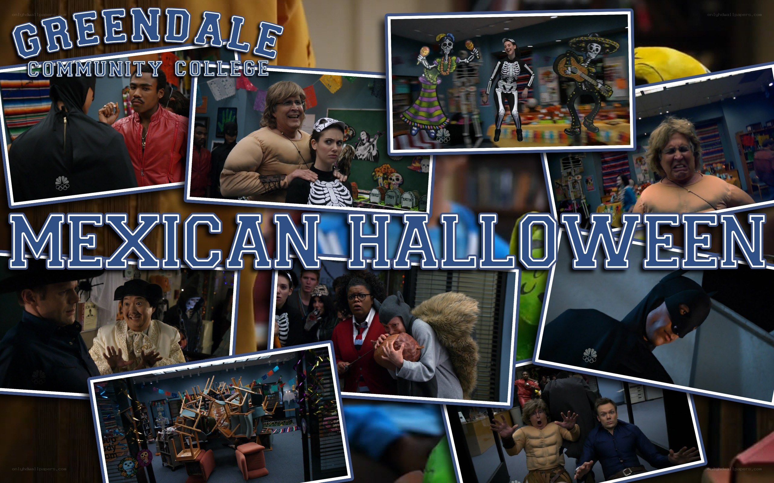 Mexican Halloween at Greendale