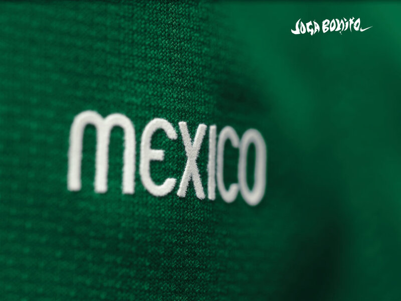 Mexico jersey close-up