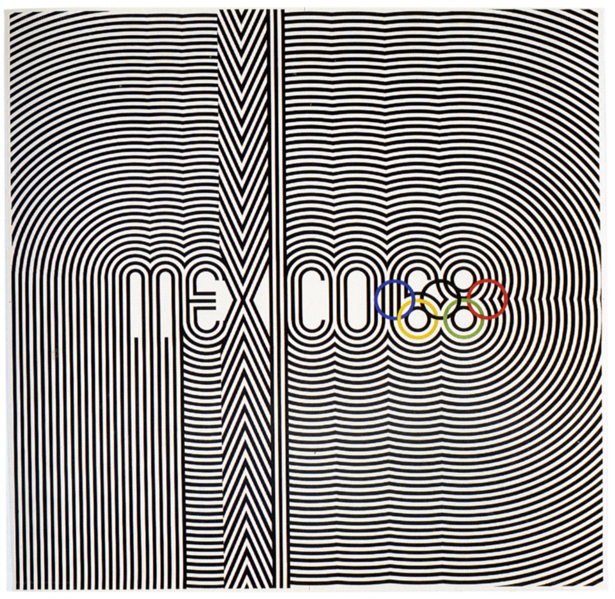 Mexico Olympic Games poster