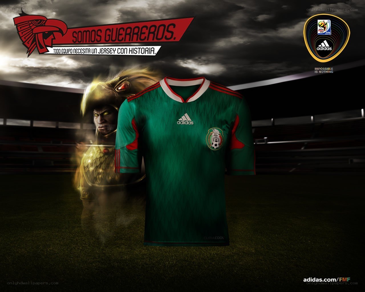 Mexico soccer jersey ad