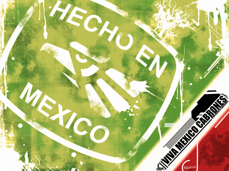 Mexico-themed graphic design