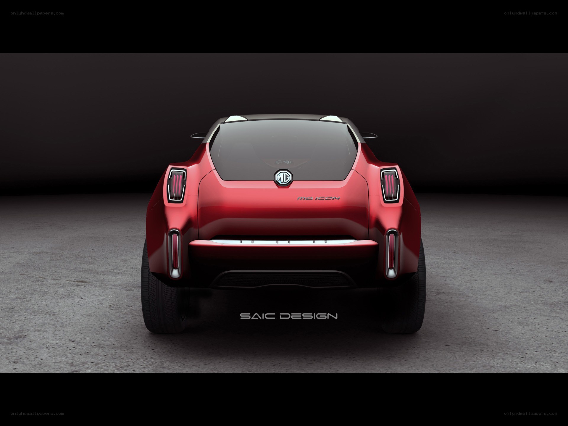 MG Icon concept car rear view