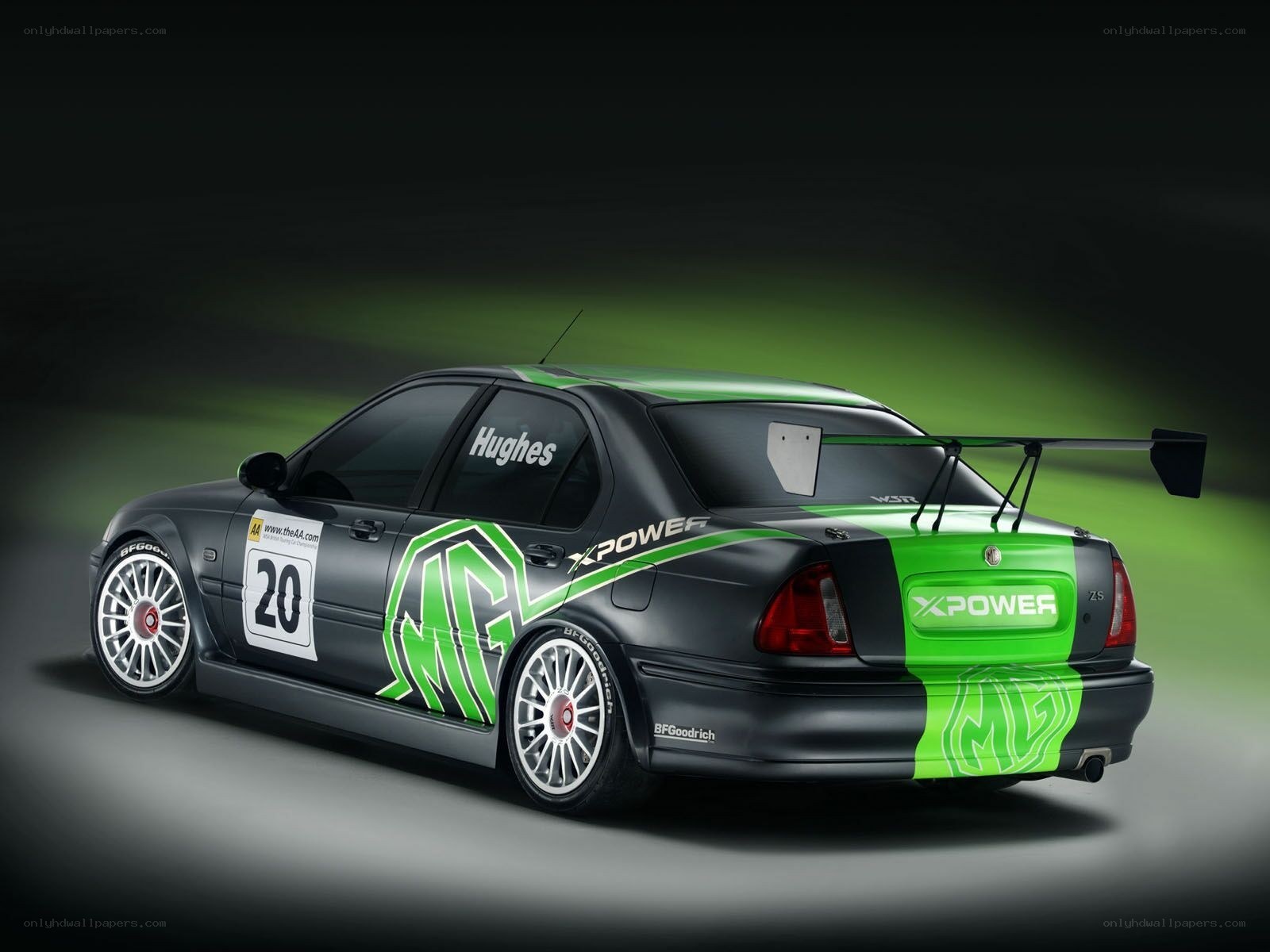MG ZS race car