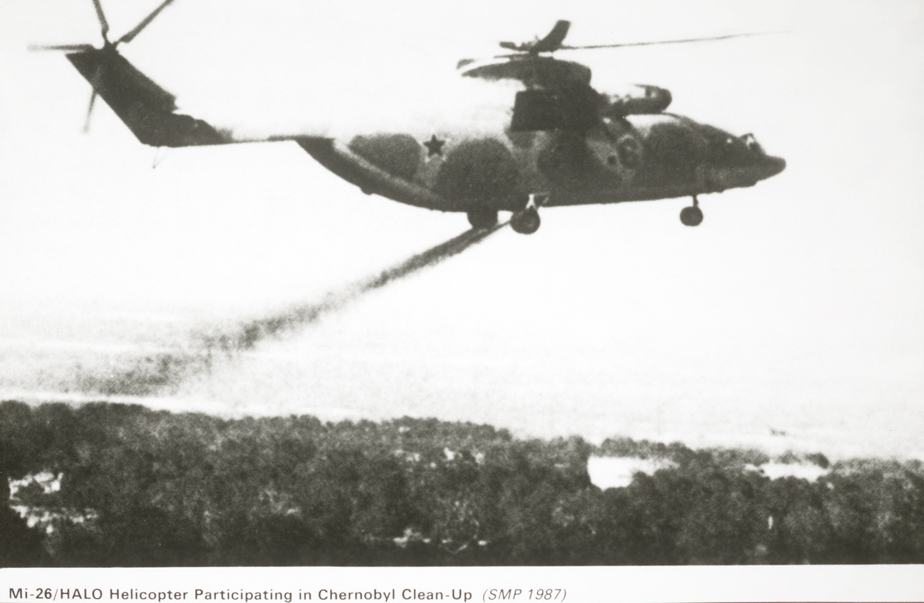 Mi-26 Helicopter in Chernobyl