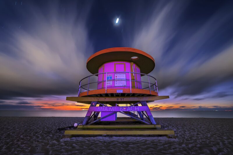 Miami Beach Lifeguard Tower