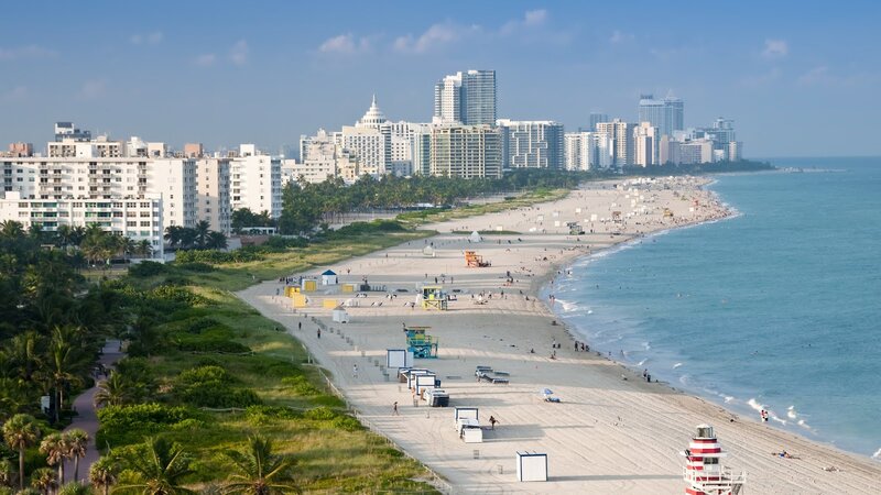 Miami Beach Skyline