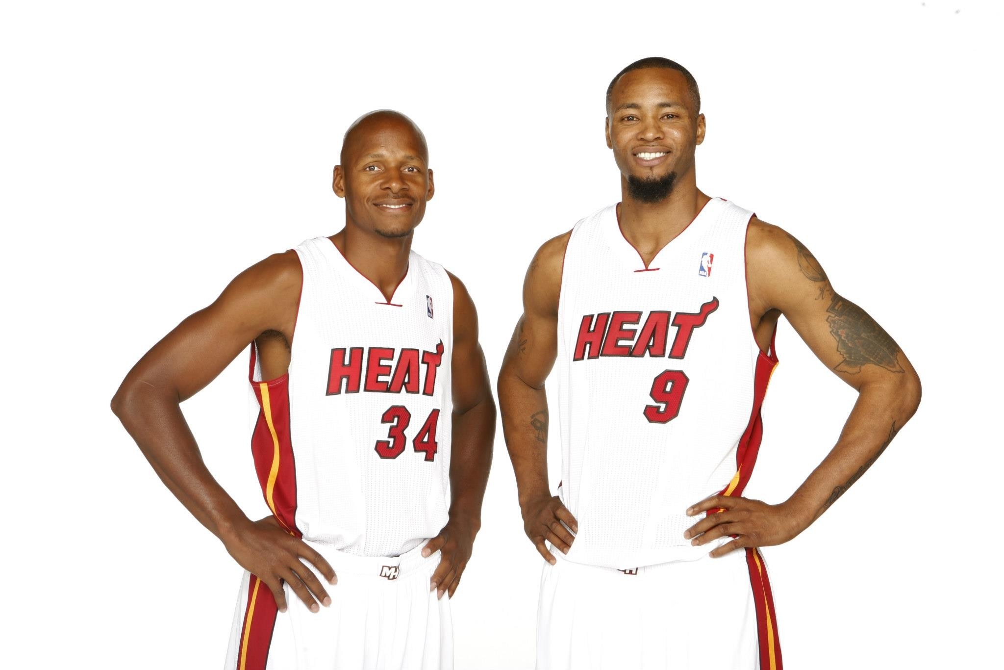 Miami Heat basketball players