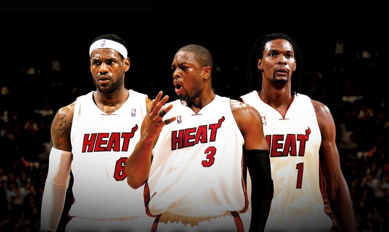 Miami Heat basketball players