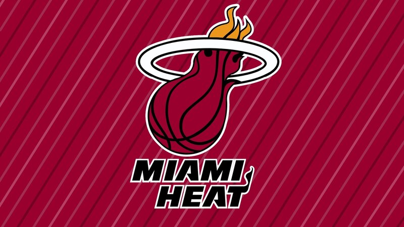 Miami Heat Logo — Red, Bold, Vector Art