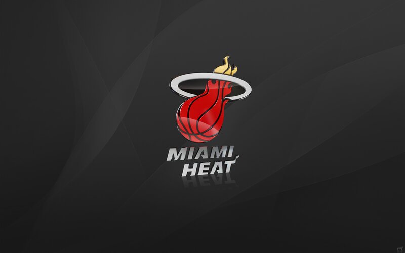 Miami Heat logo wallpaper