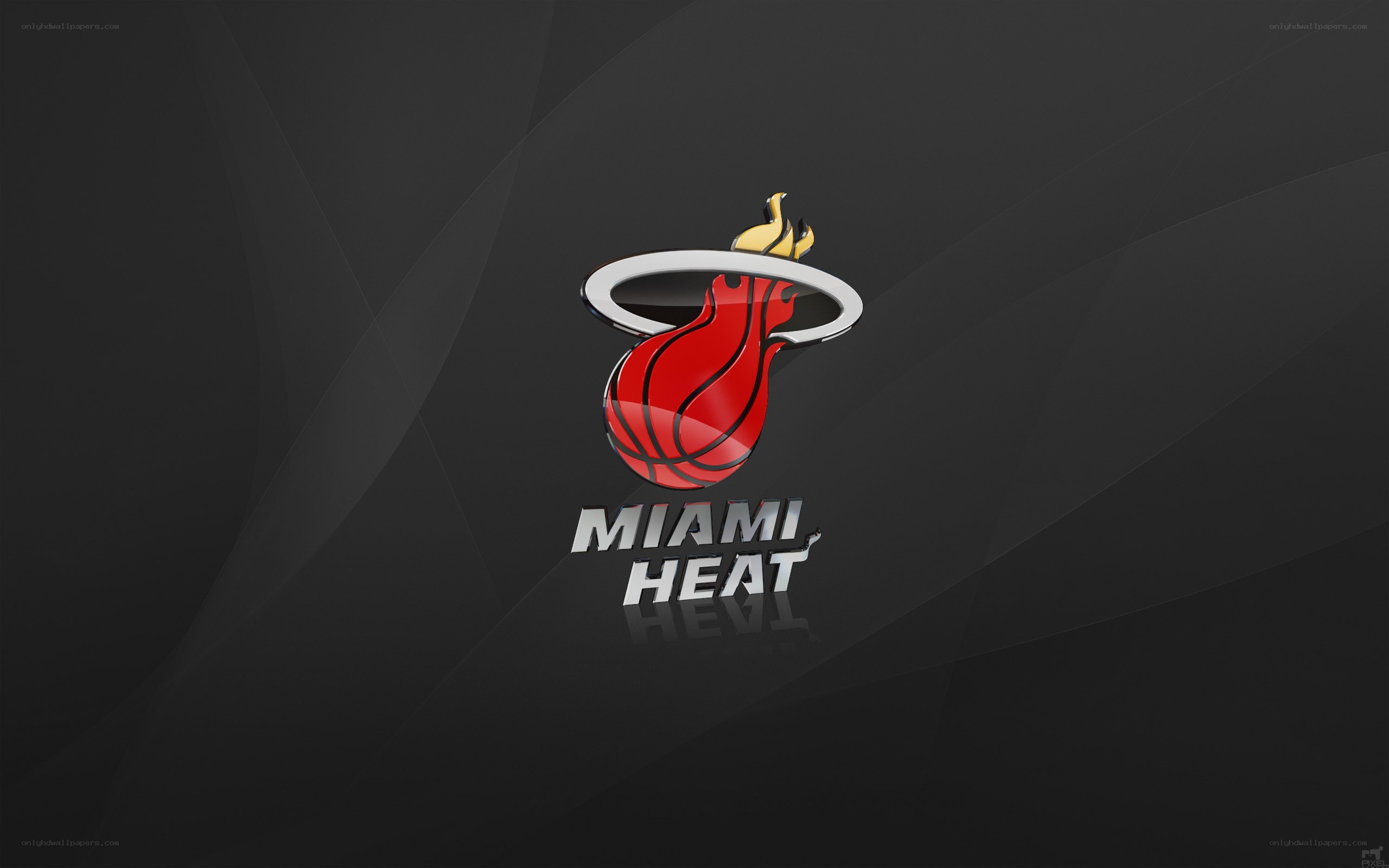 Miami Heat logo wallpaper