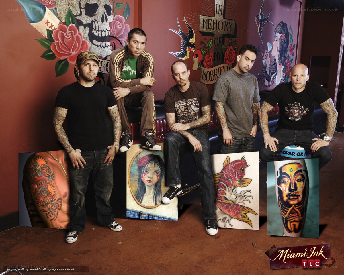 Miami Ink cast photo