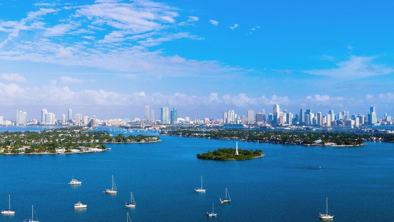 Miami Skyline View