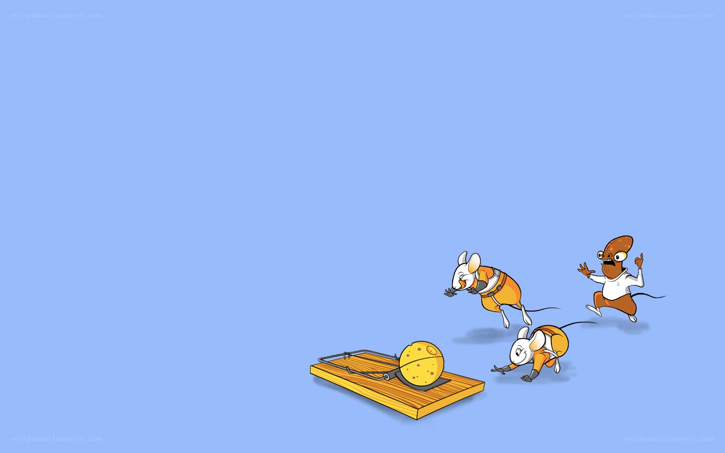mice avoiding a trap