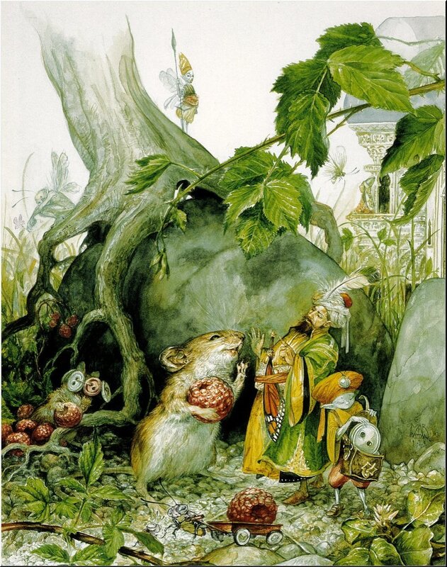 Mice in Forest — Green