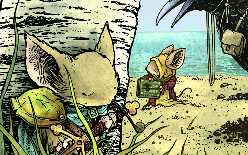 mice on a beach adventure