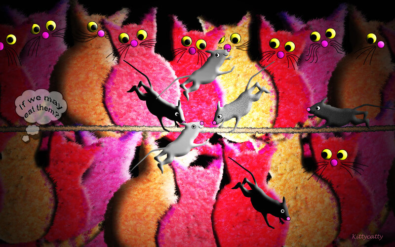 Mice on a Rope