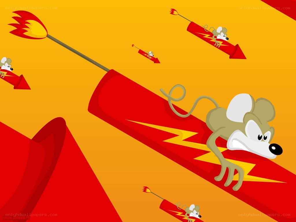 mice on rocket ships