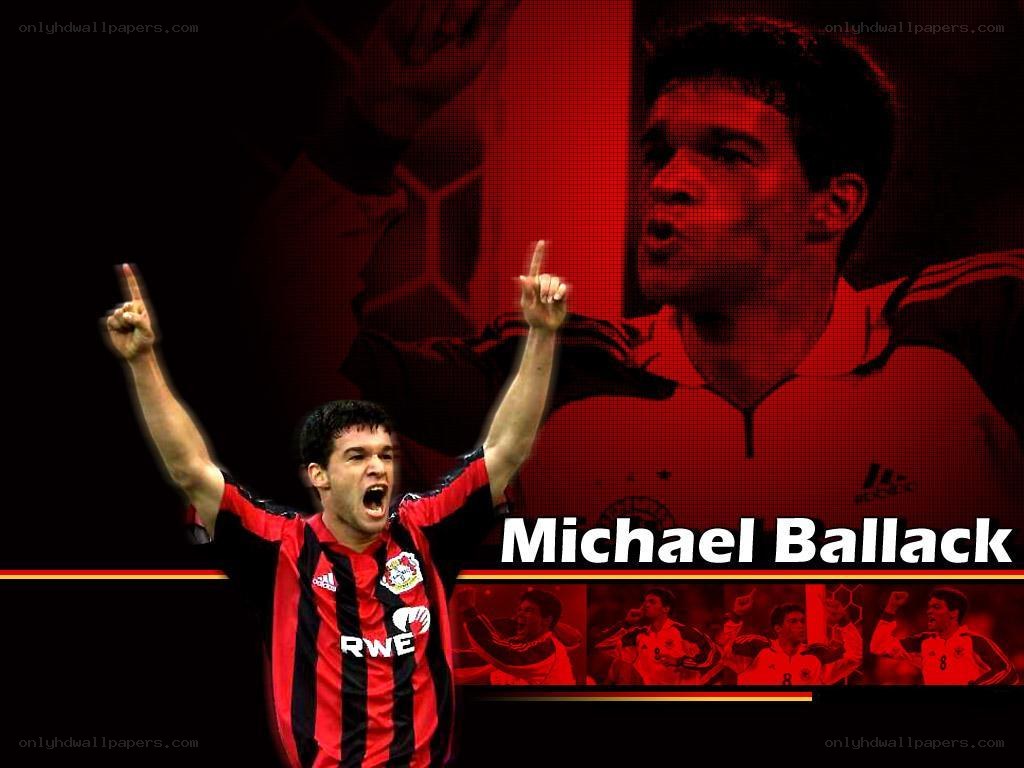 Michael Ballack celebrating